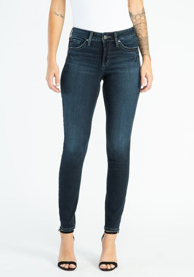 suki mid rise skinny jeans Image 4