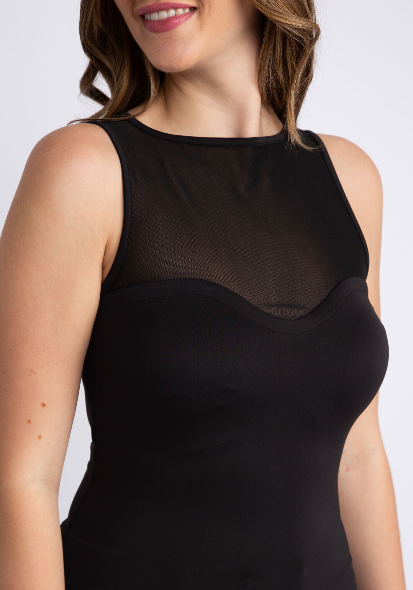 estefana mesh insert tank top Image 4