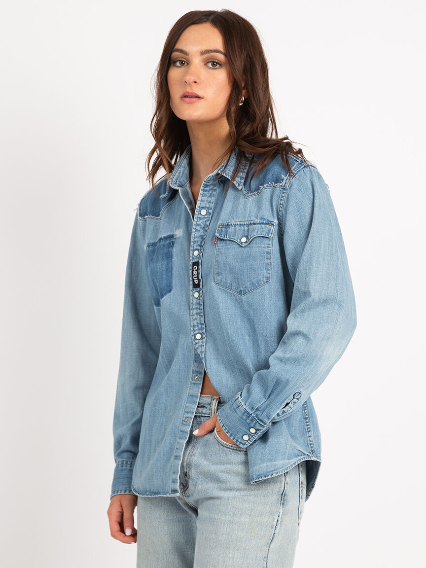 levi's western shirt Image 4