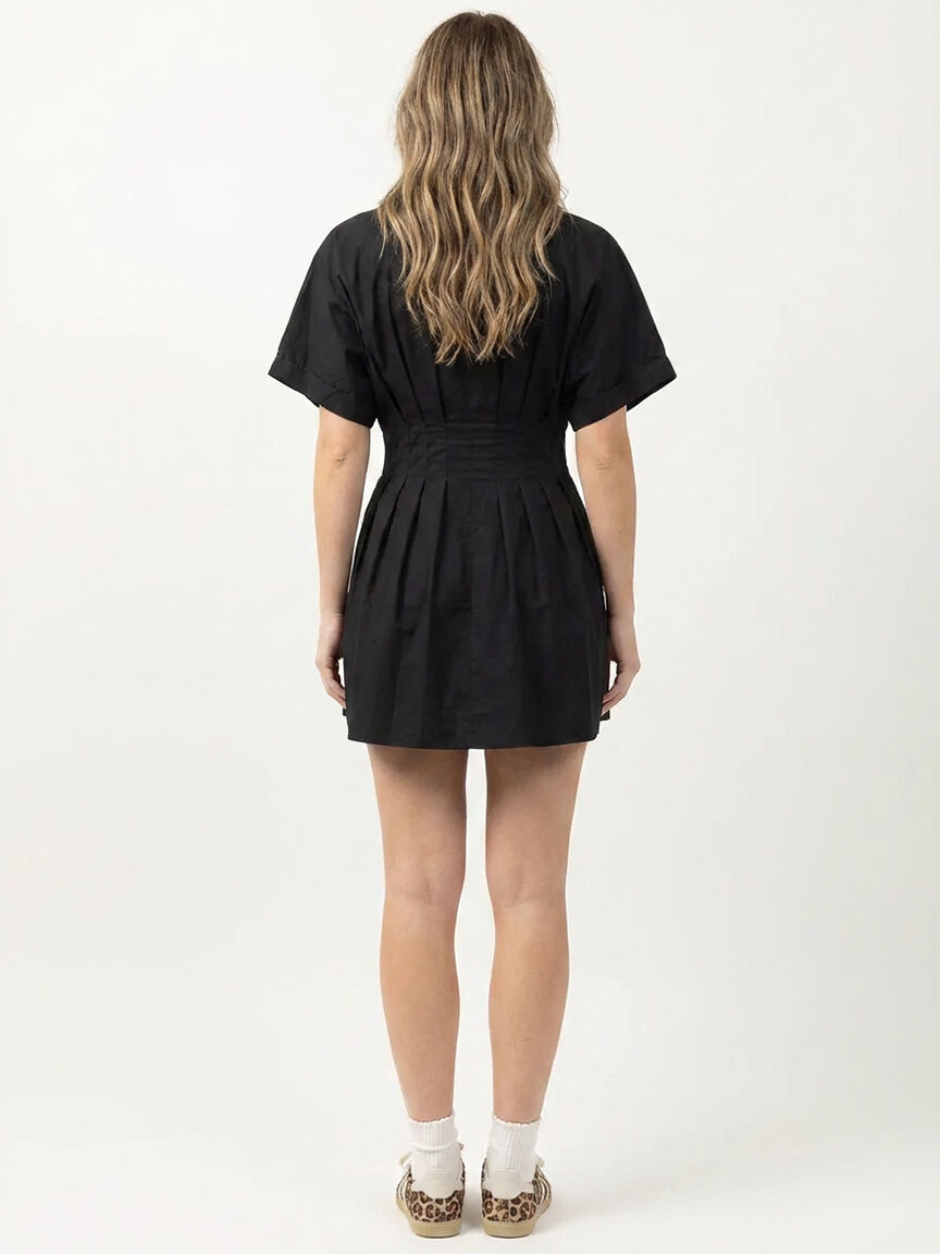 short poplin dress