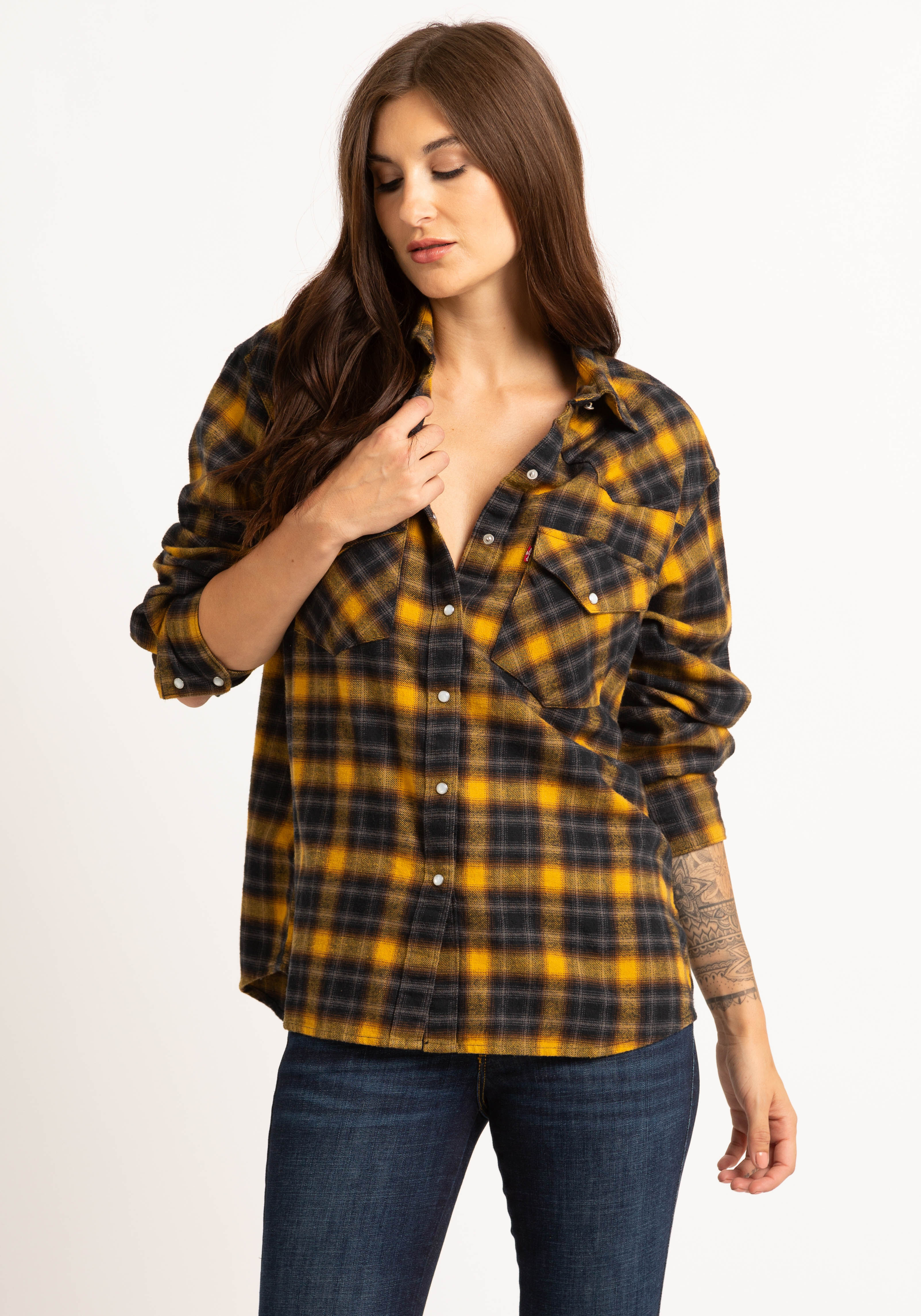 dylan oversized western shirt Image 2