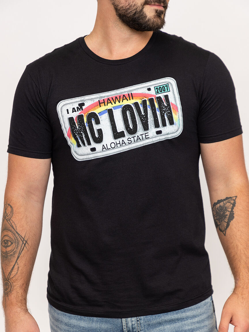unisex mclovin graphic tee