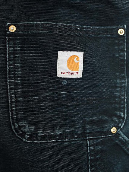 carhartt double knee jean with repairs and sashiko carhartt double knee jean with repairs and sashiko Image 2