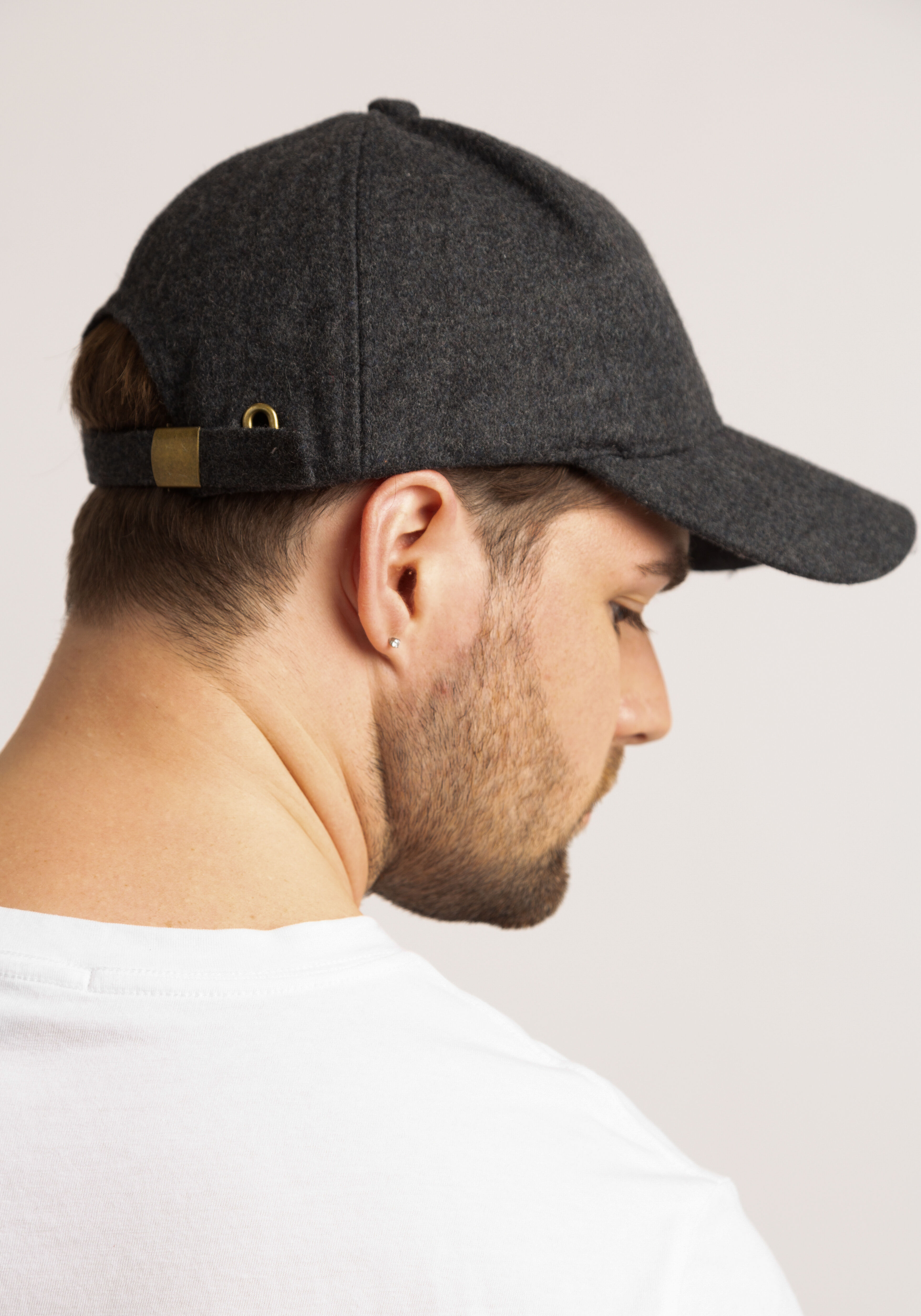 men s wool blend baseball hat BOOTLEGGER