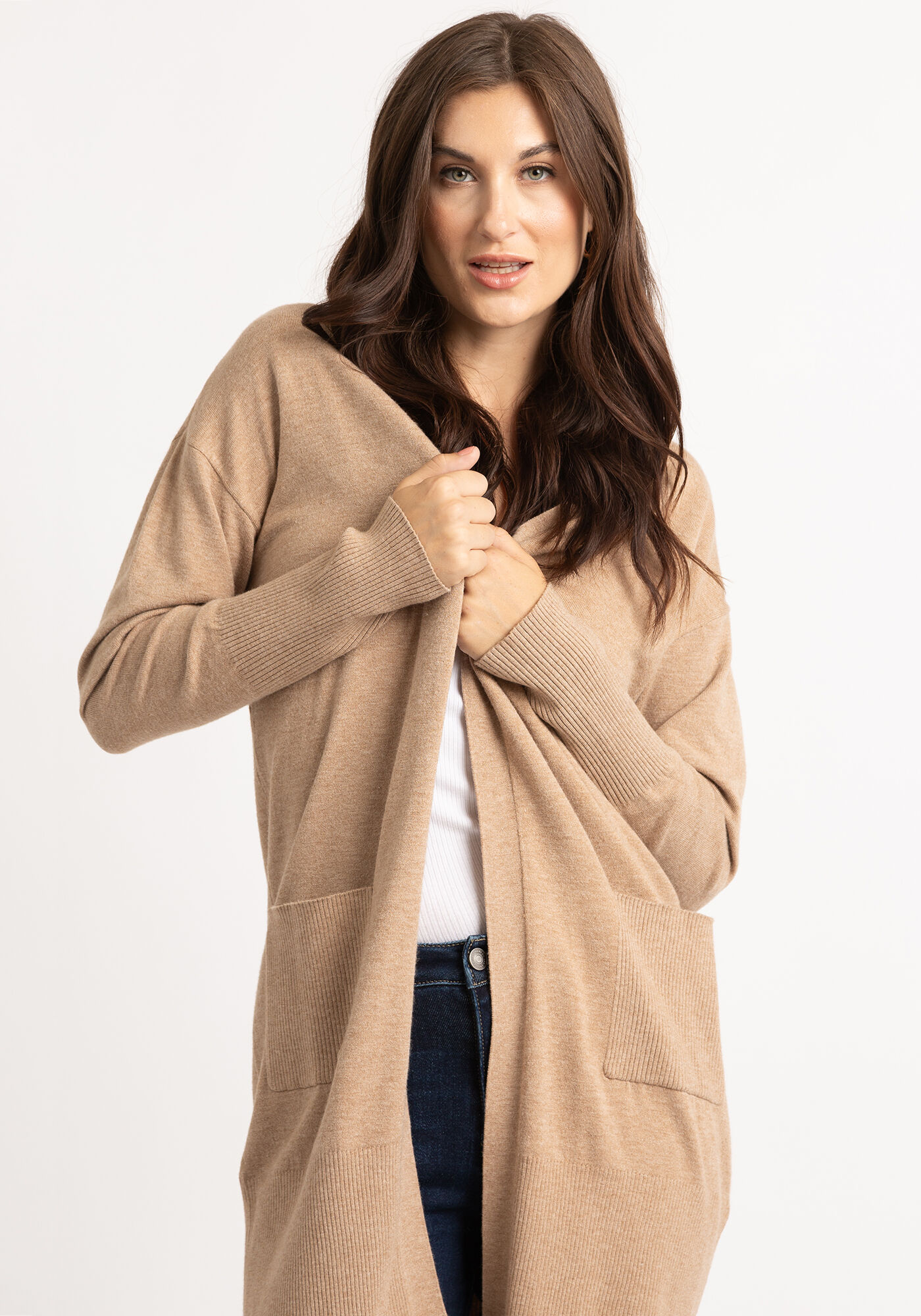 thyra open cardigan Image 5