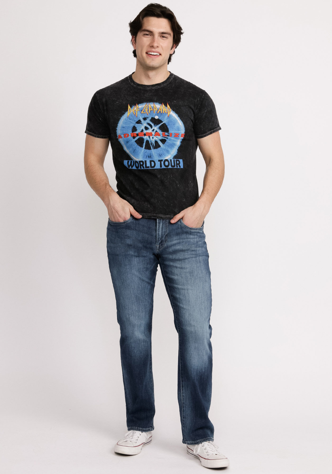 adrenalize world tour mineral wash t-shirt Image 5