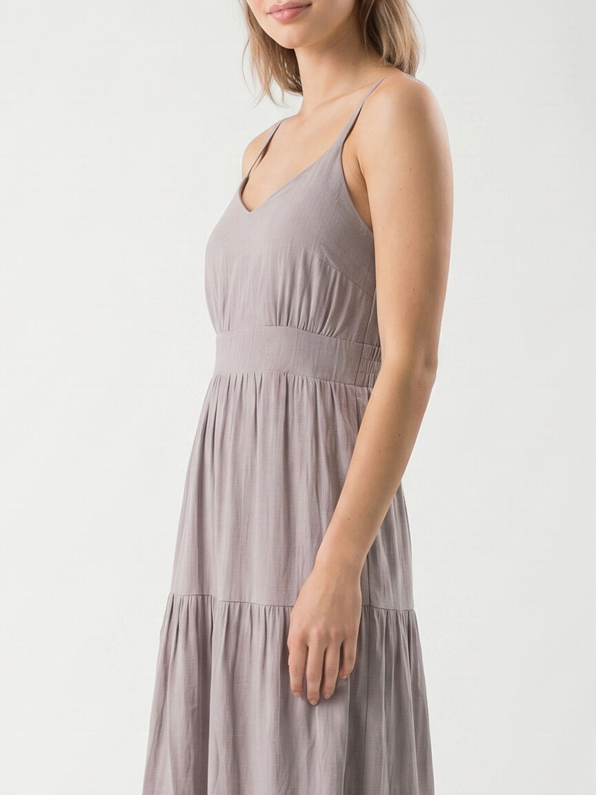 3-tiered maxi dress Image 3