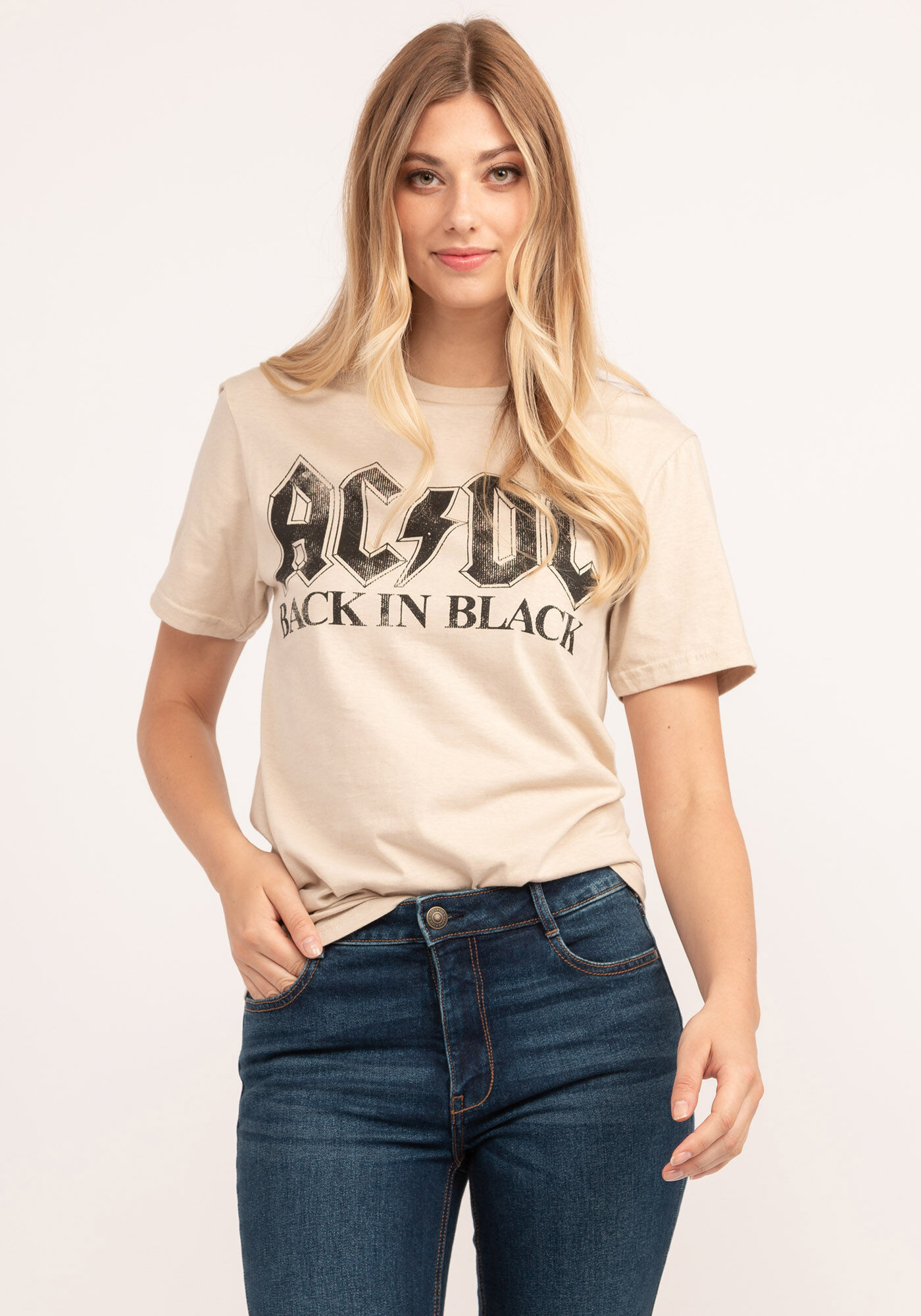 back in black t-shirt Image 5