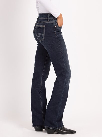 suki slim bootcut jean dark authentic suki slim bootcut jean dark authentic