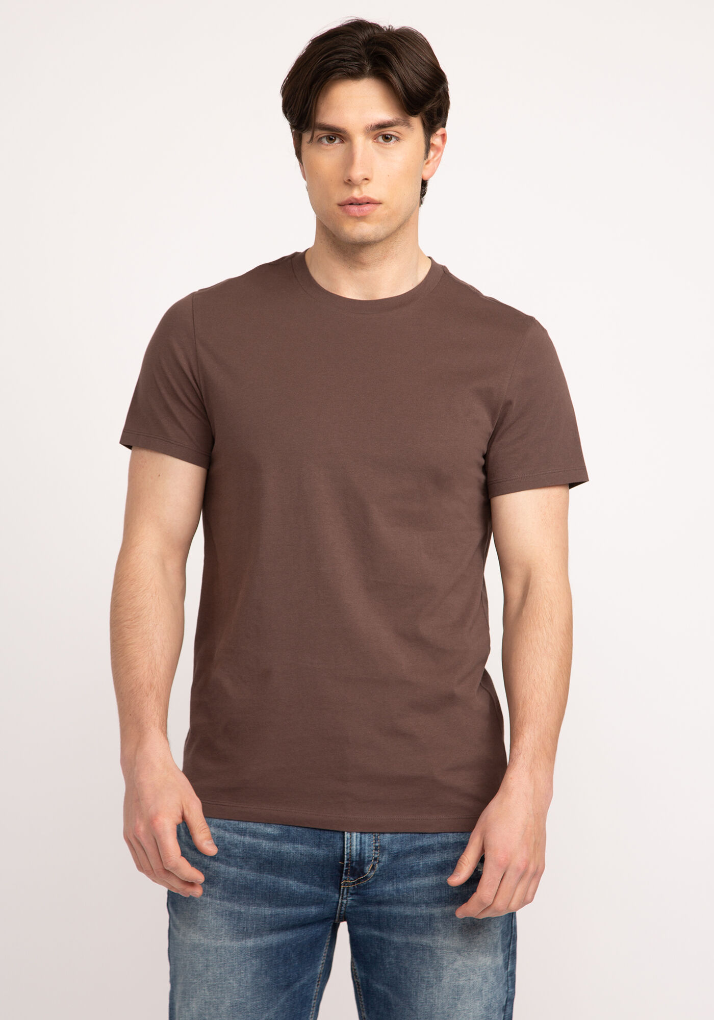 owen crew neck basic t-shirt Image 1