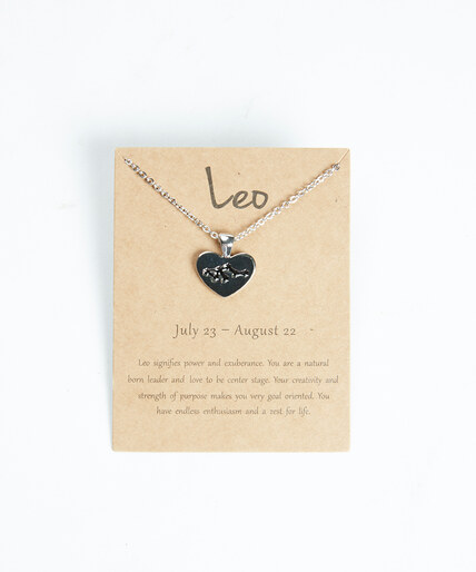 leo zodiac necklace Image 1