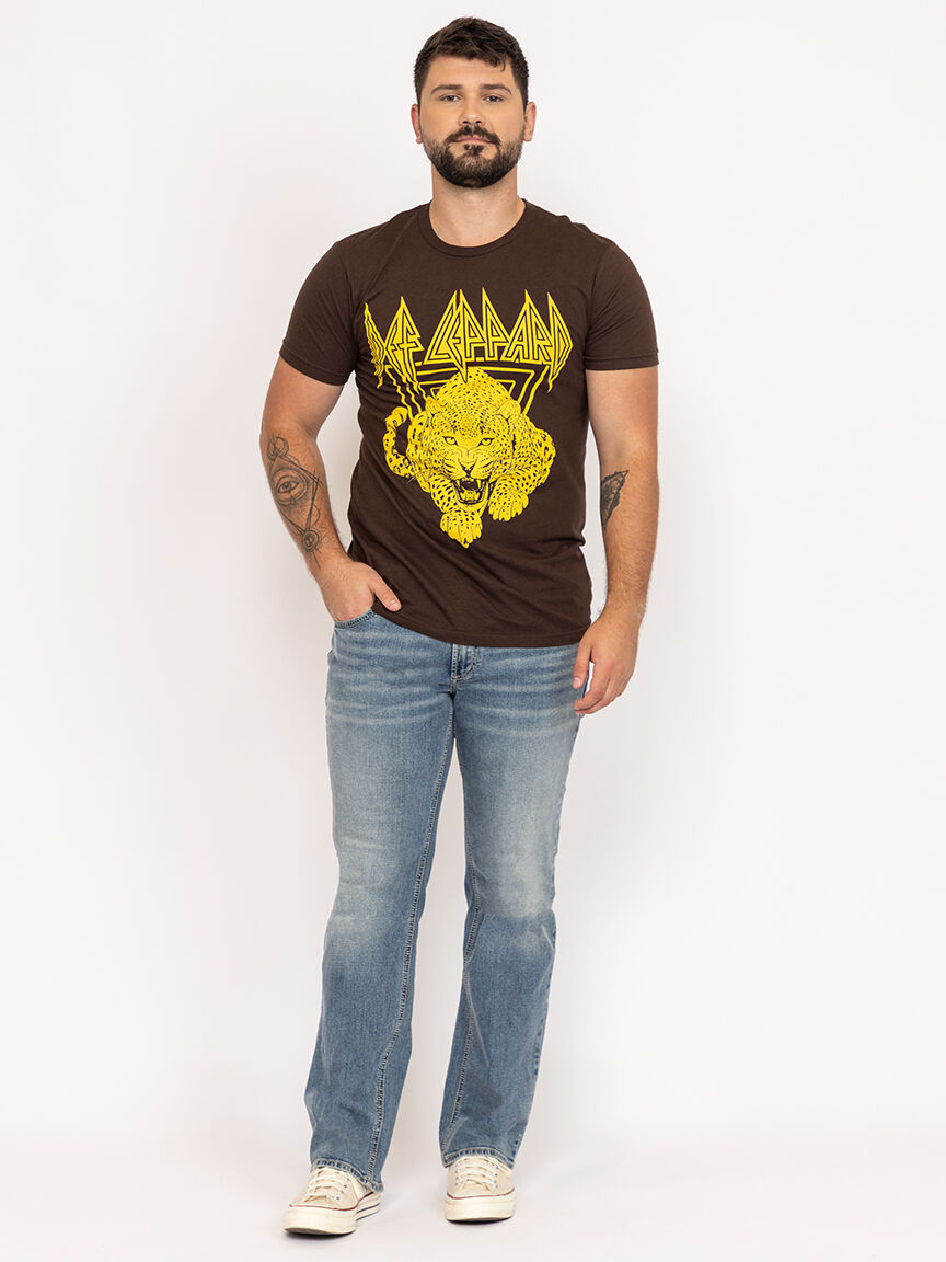 unisex def leppard graphic tee