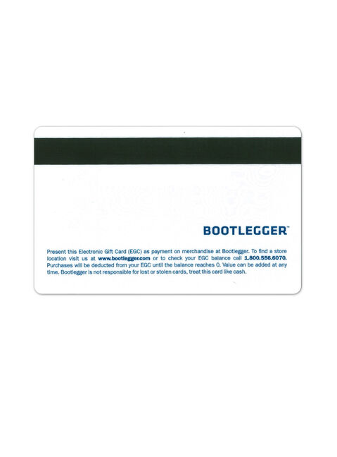 Bootlegger Gift Card Image 2