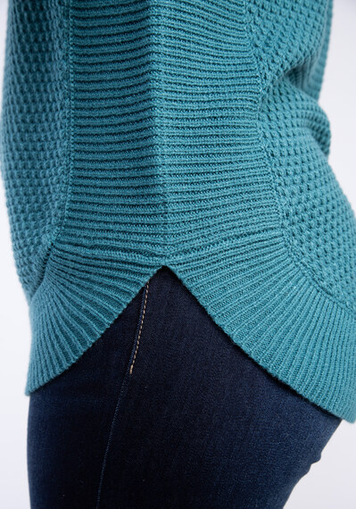 mikayla button shoulder popover sweater Image 6