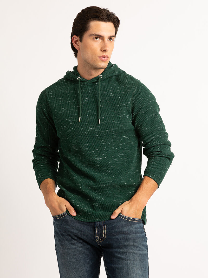 jace space dye waffle hoodie Image 1