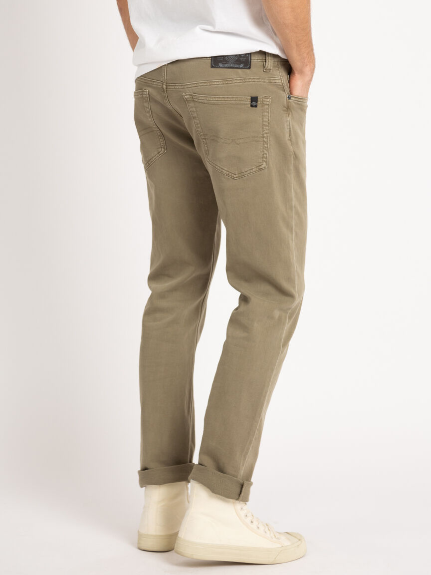 olive straight six jean Image 4