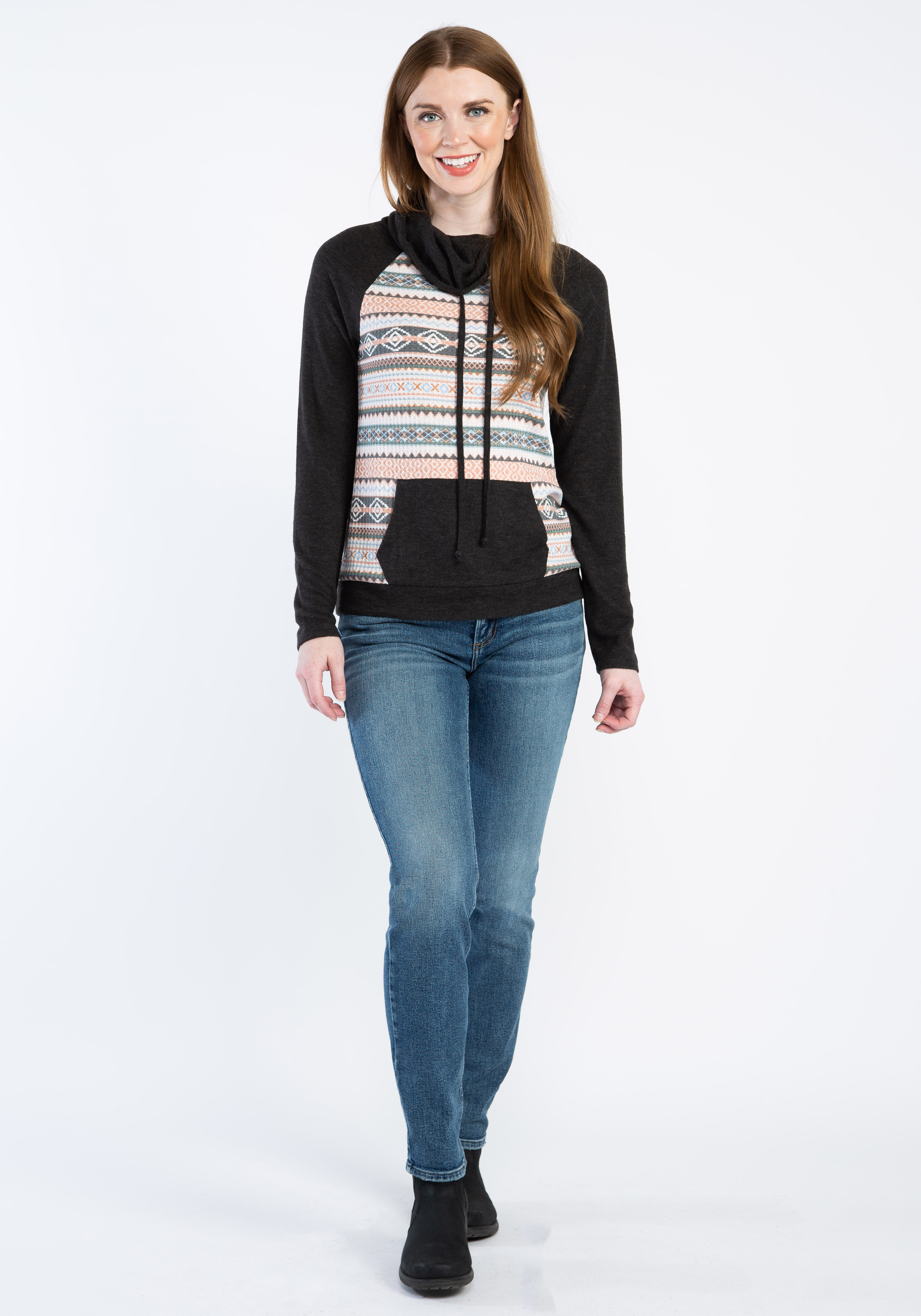 cammi cowl neck long sleeve Image 3