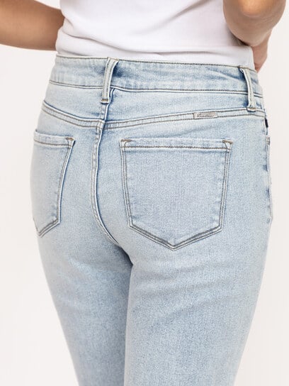 high rise flare jean light authentic high rise flare jean light authentic