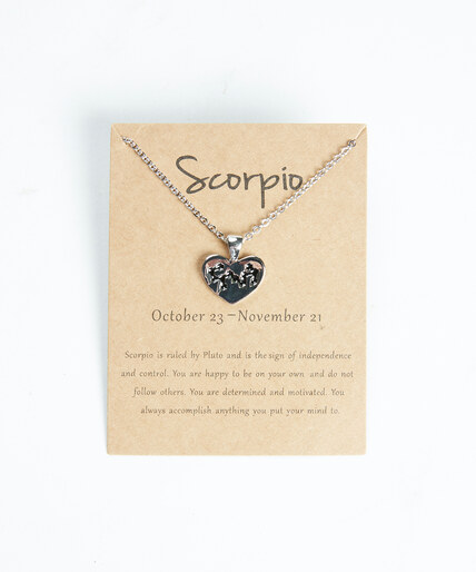 scorpio zodiac necklace Image 1