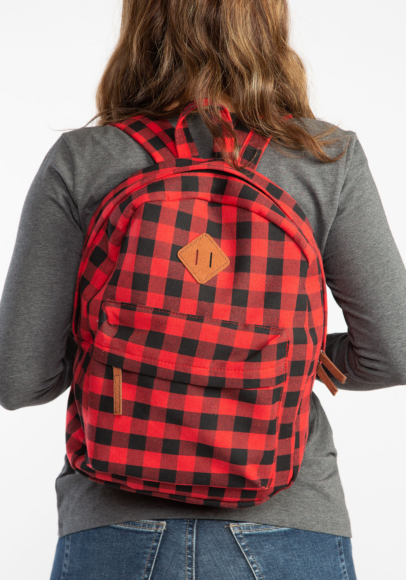 Buffalo plaid backpack 2025