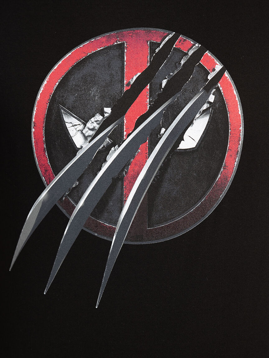 deadpool 3 wolverine claws logo tee Image 6