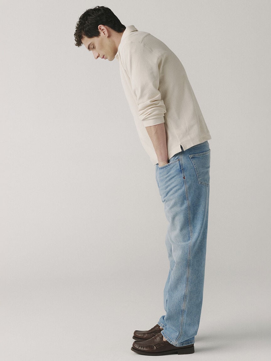 GRR relaxed jeans light wash