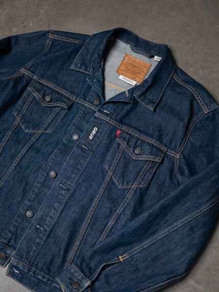 levi's type III trucker jacket with sashiko levi's type III trucker jacket with sashiko Image 3