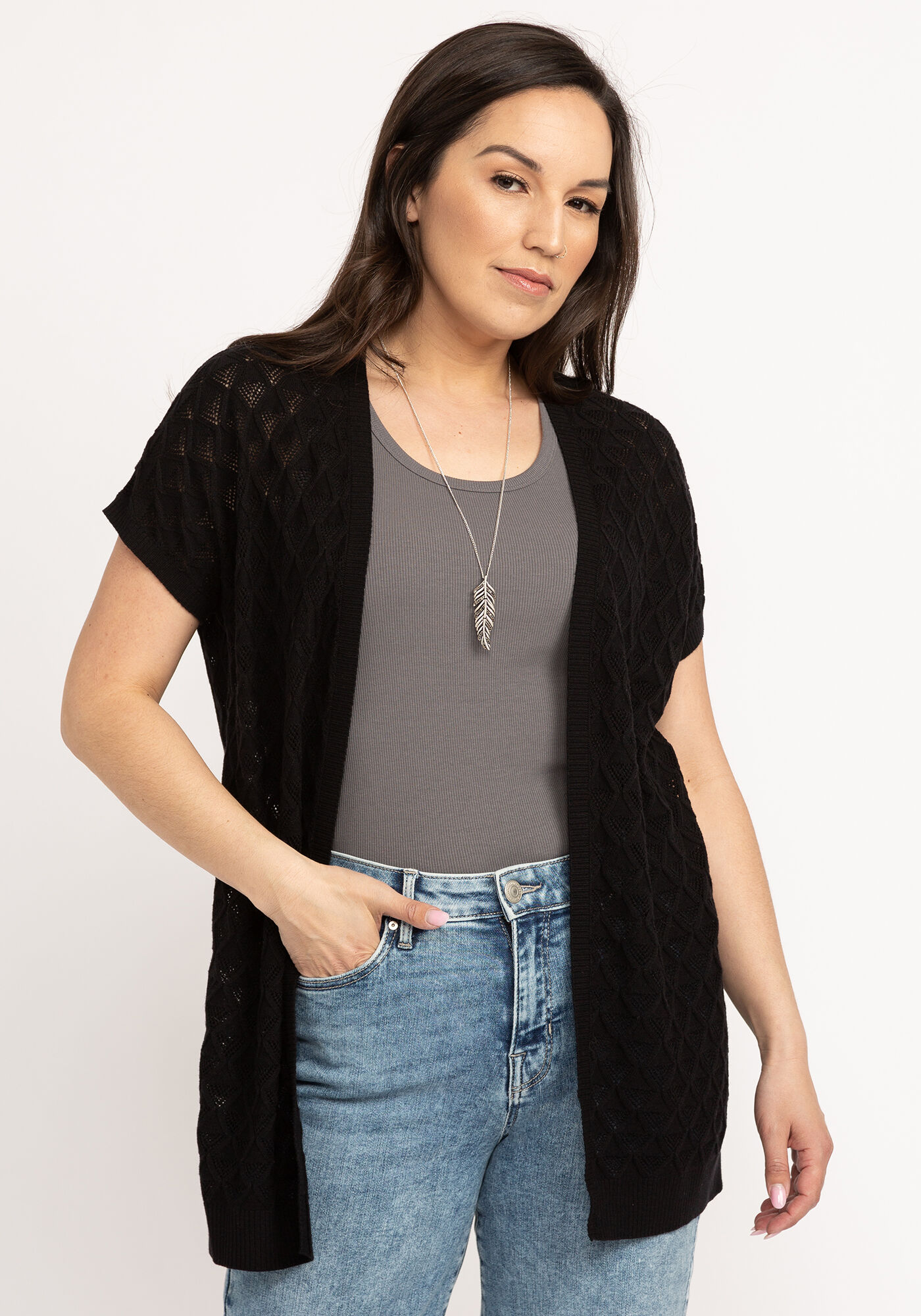 virginia open cardigan Image 2