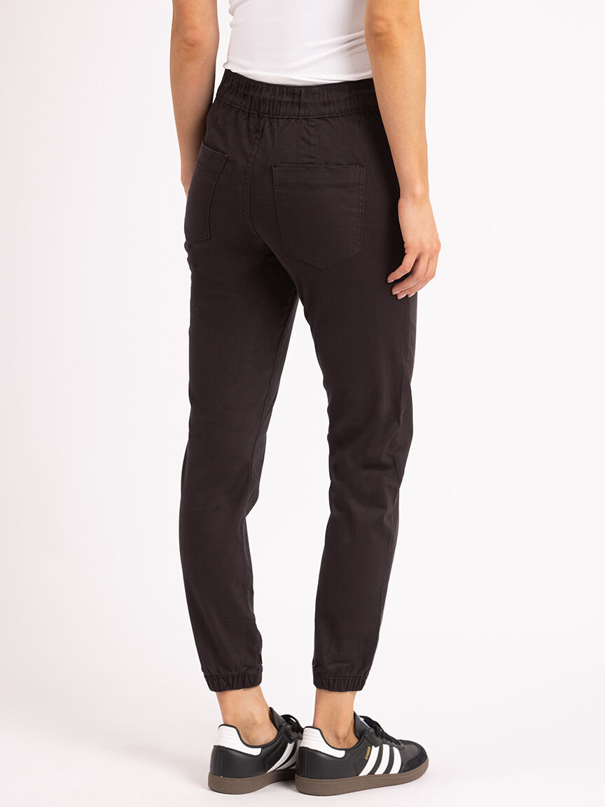 High rise jogger pants deals