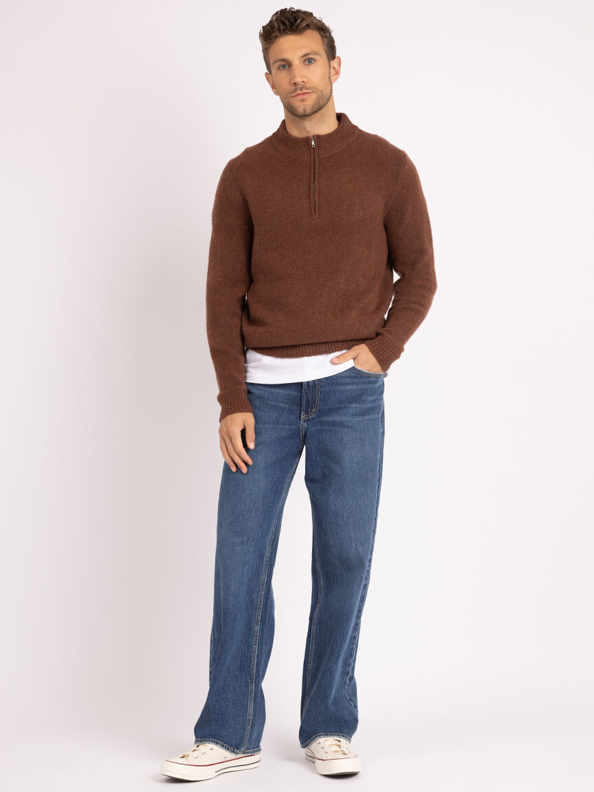 martin 1/4 zip sweater Image 3