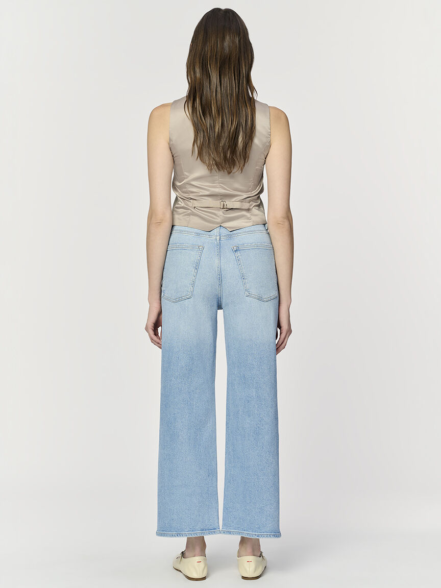 ICN cropped wide leg jean