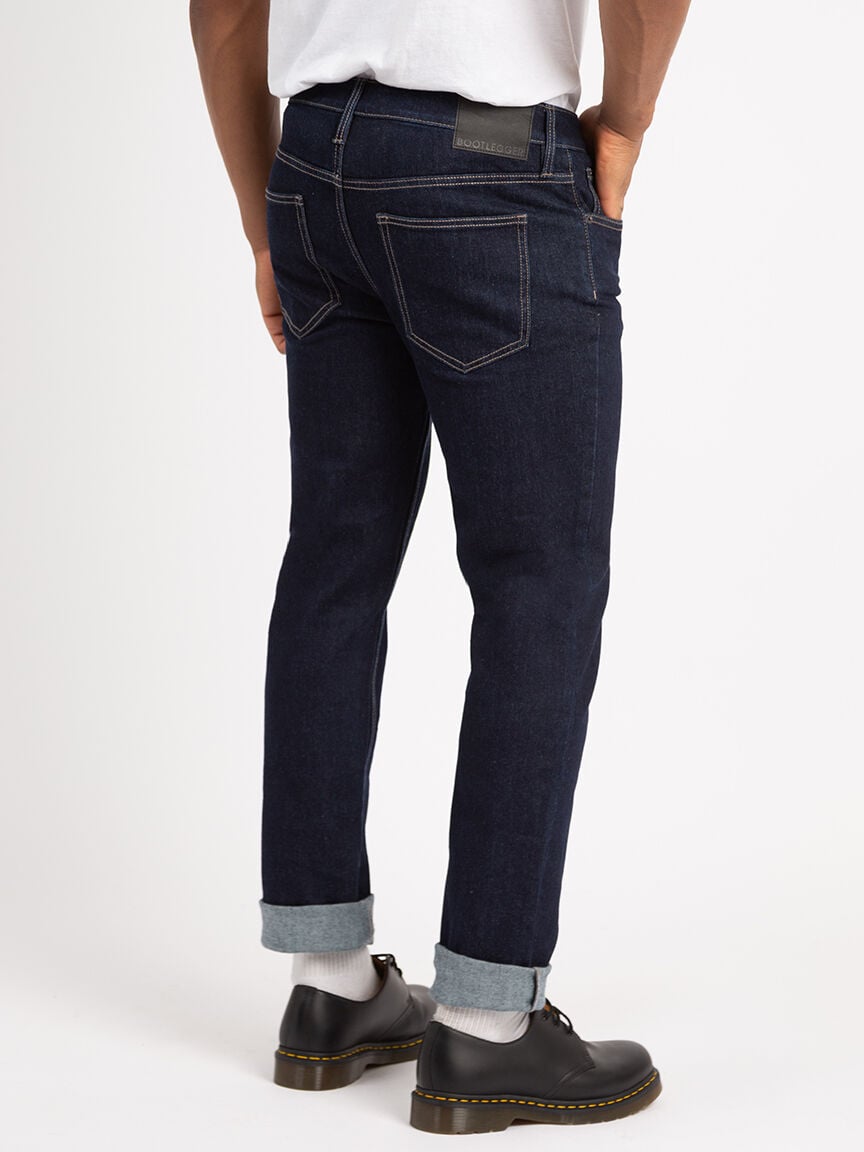 jackson slim straight jean rinse