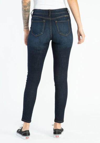 mid rise skinny jeans