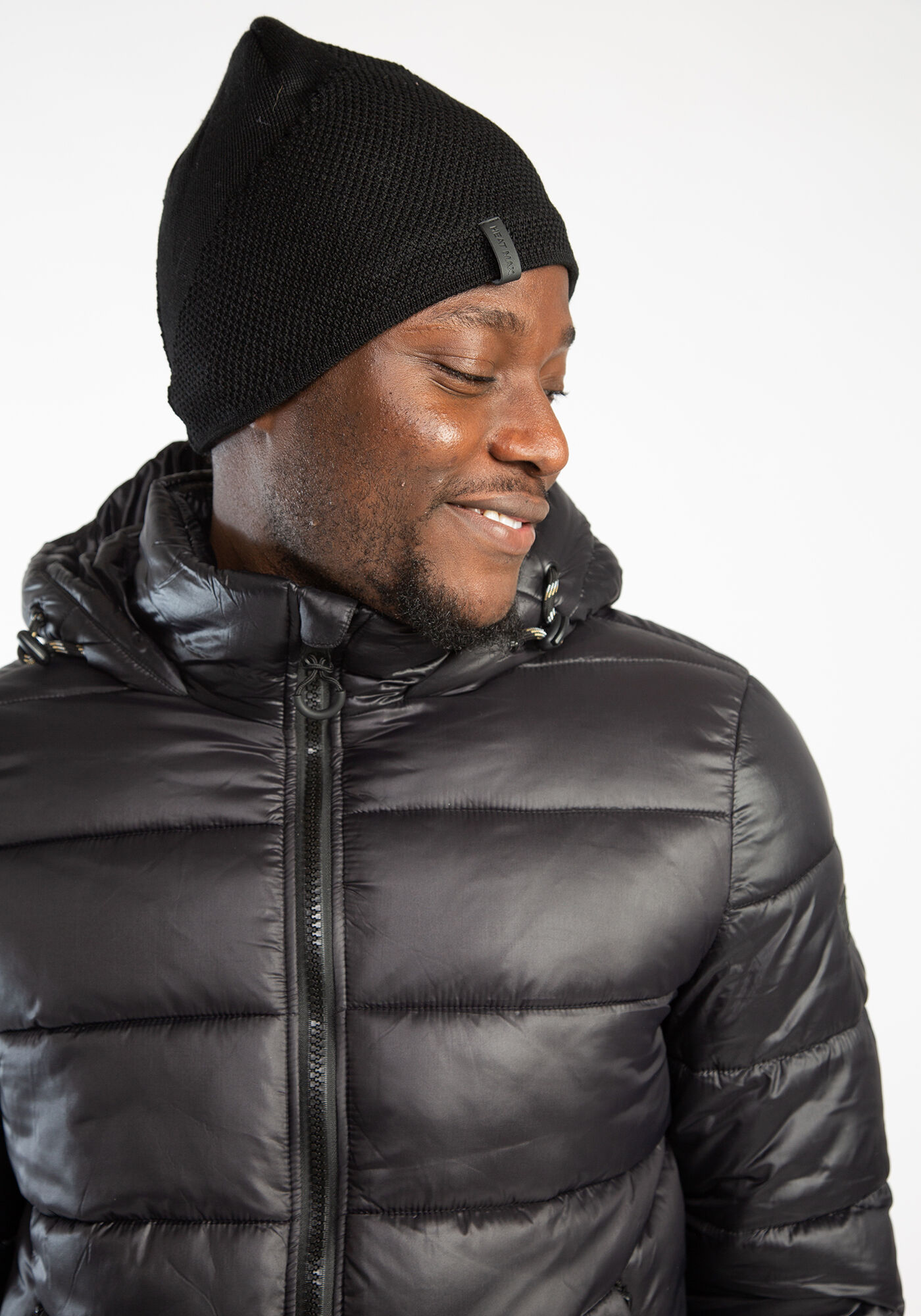 mens heat max flat knit thermal toque Image 3