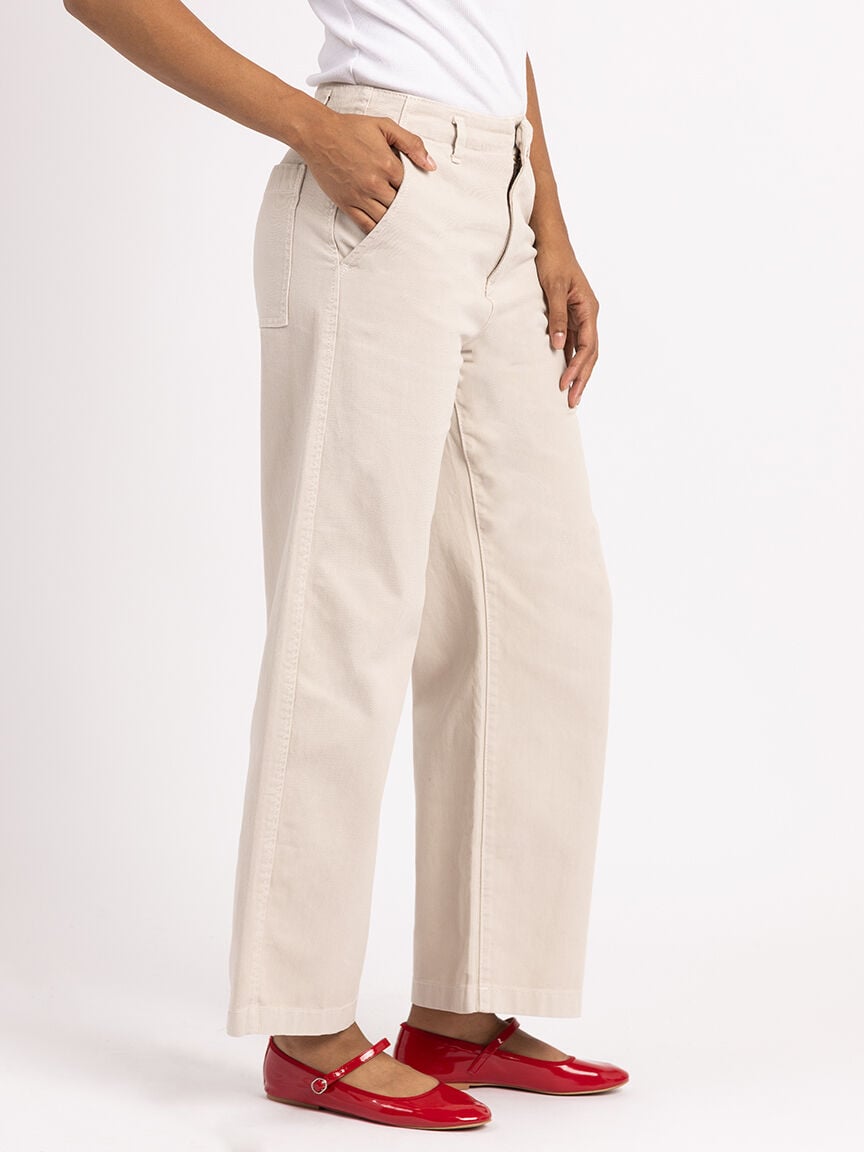 Loose khaki pants womens discount