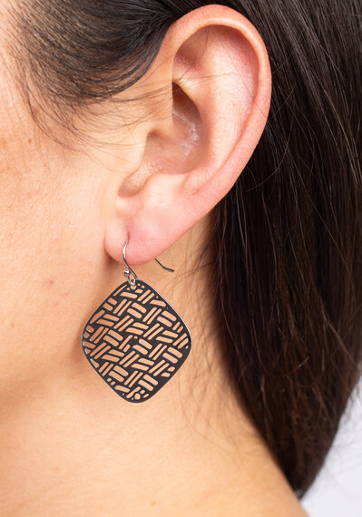 geo pattern earrings geo pattern earrings Image 3