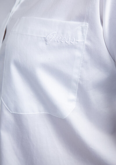 laney button front collared shirt Image 6