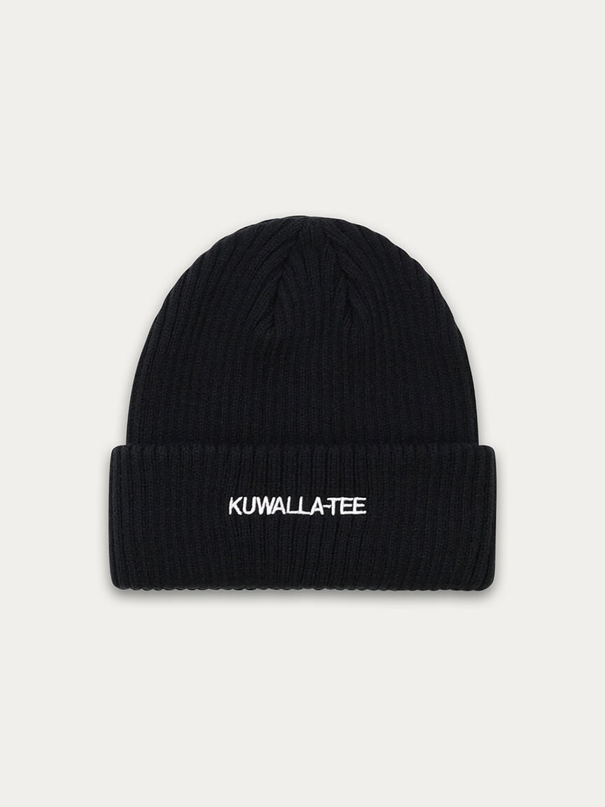 wide rib essential beanie