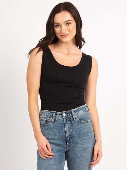 double scoop neck tank double scoop neck tank