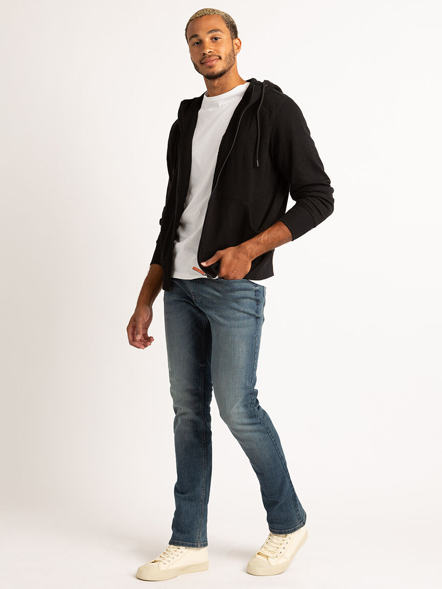 zip front hoodie Image 2