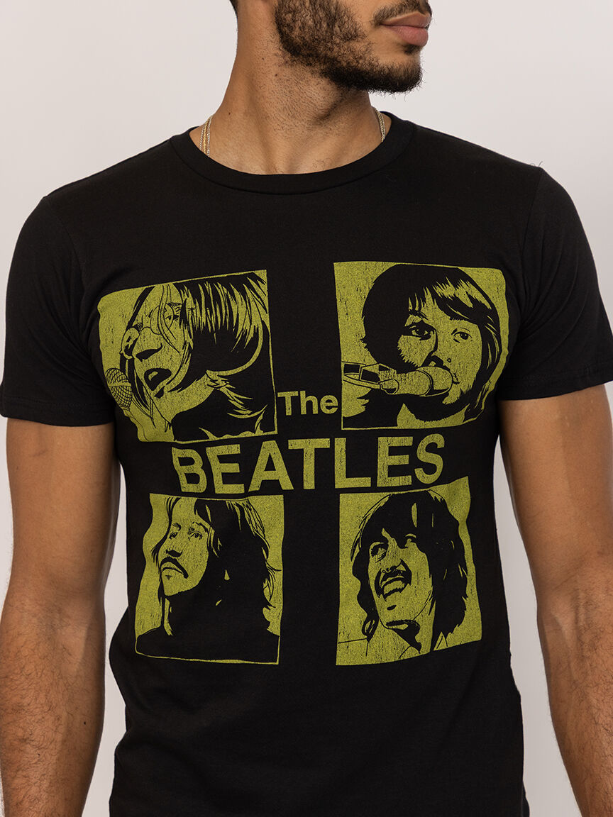 unisex the beatles graphic tee