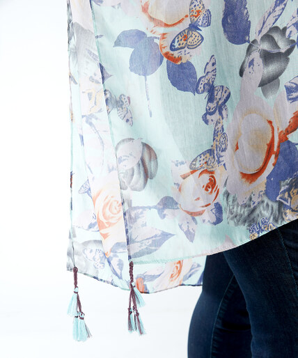 butterly and floral kimono Image 4
