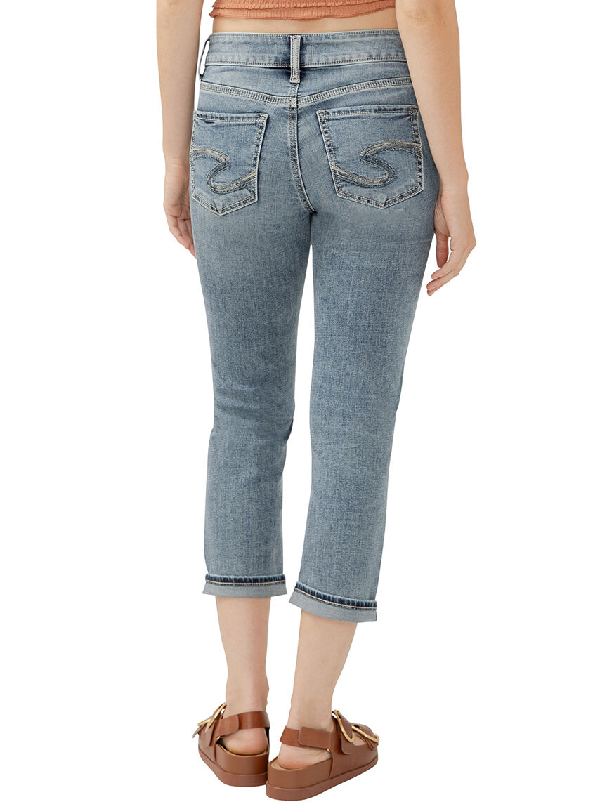 Suki Mid Rise Luxe Stretch Capri Image 2