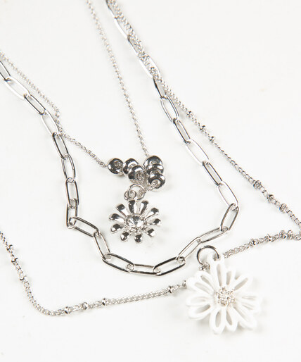 3 row daisy necklace Image 3