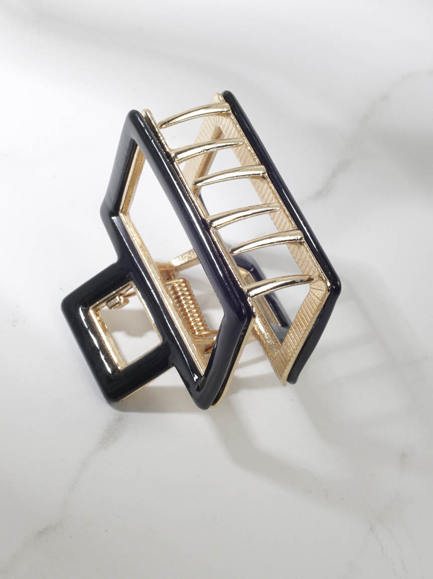 metal square claw clip Image 3