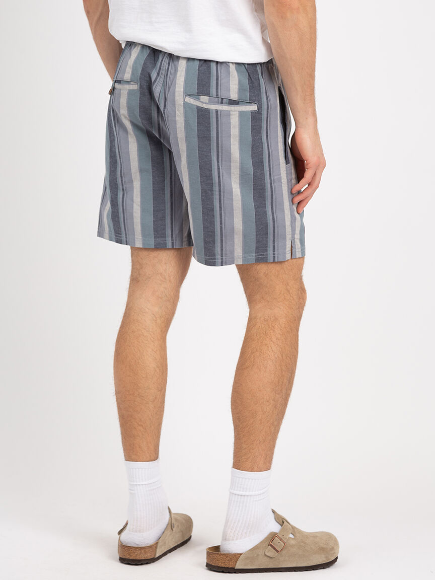 chad stripe linen short &ndash; 7&rdquo; inseam Image 3
