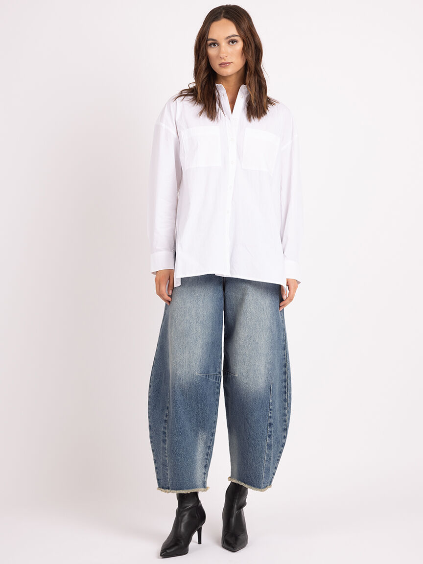 parker poplin shirt Image 2