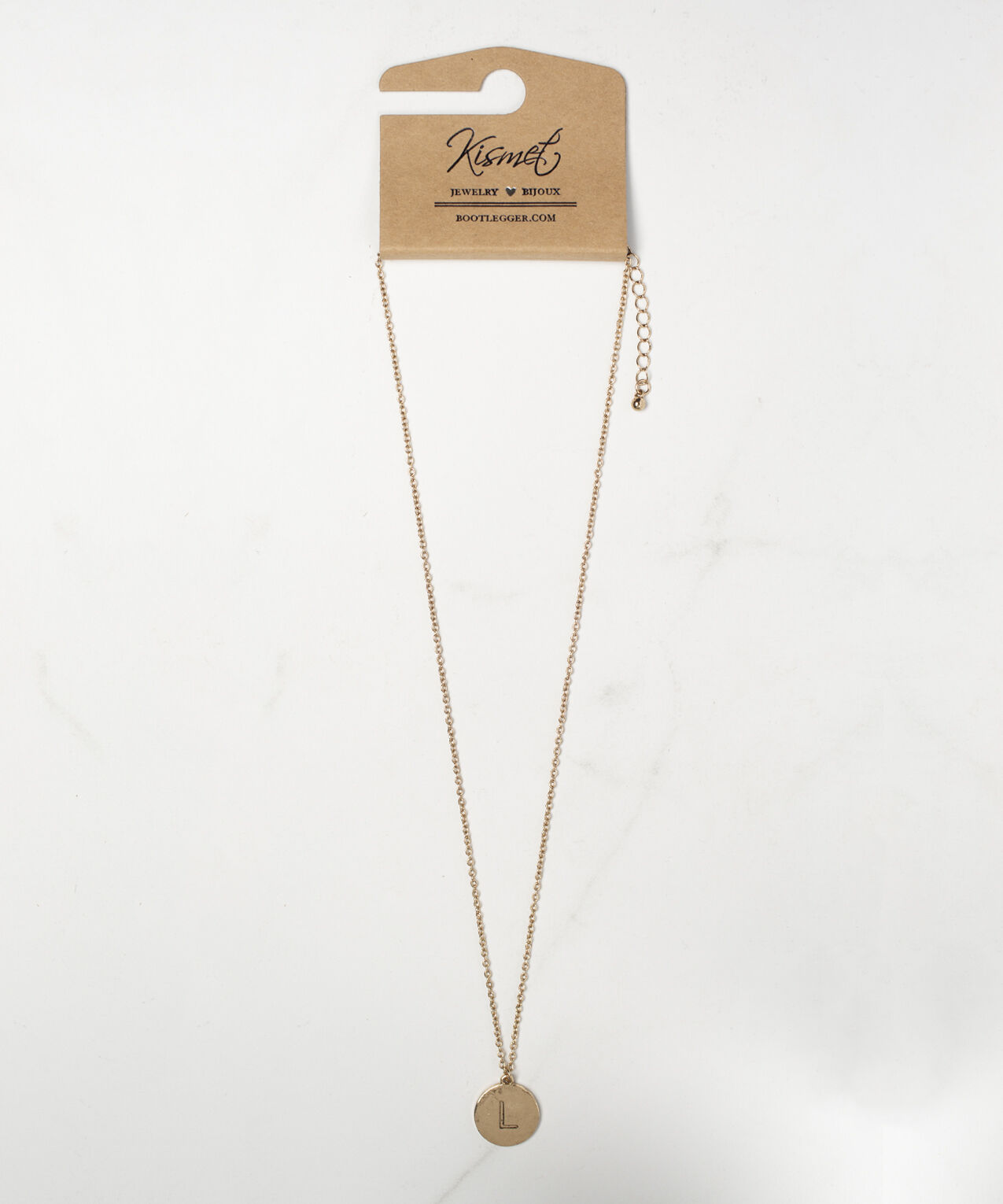 initial necklace - L Image 1