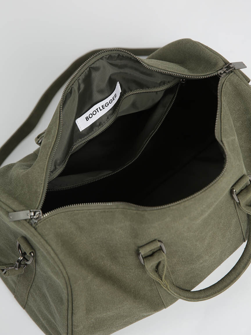 essential canvas duffle bag Image 5