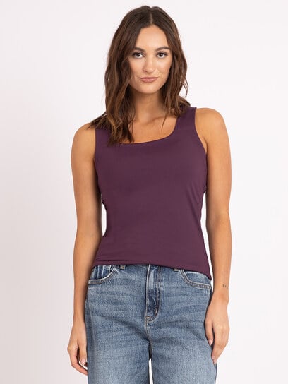 misty square neck tank top misty square neck tank top